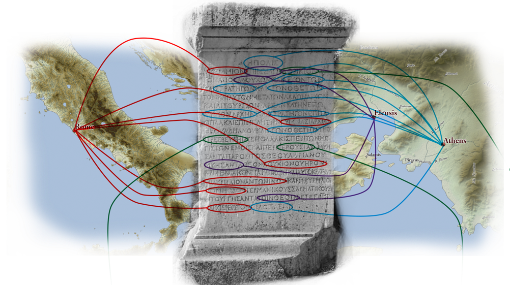 Network Connections Imagined in Inscription from Eleusis
